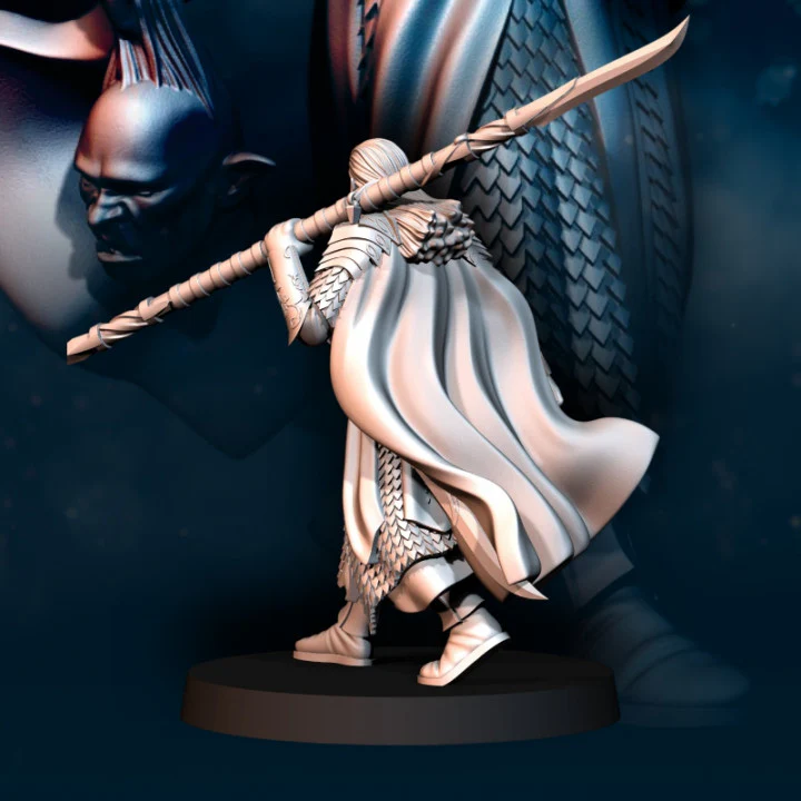 Armoured Wood Elf Captain - Image 3