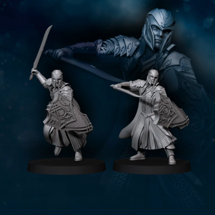 Armoured Wood Elves - Sword and Shield - Image 4