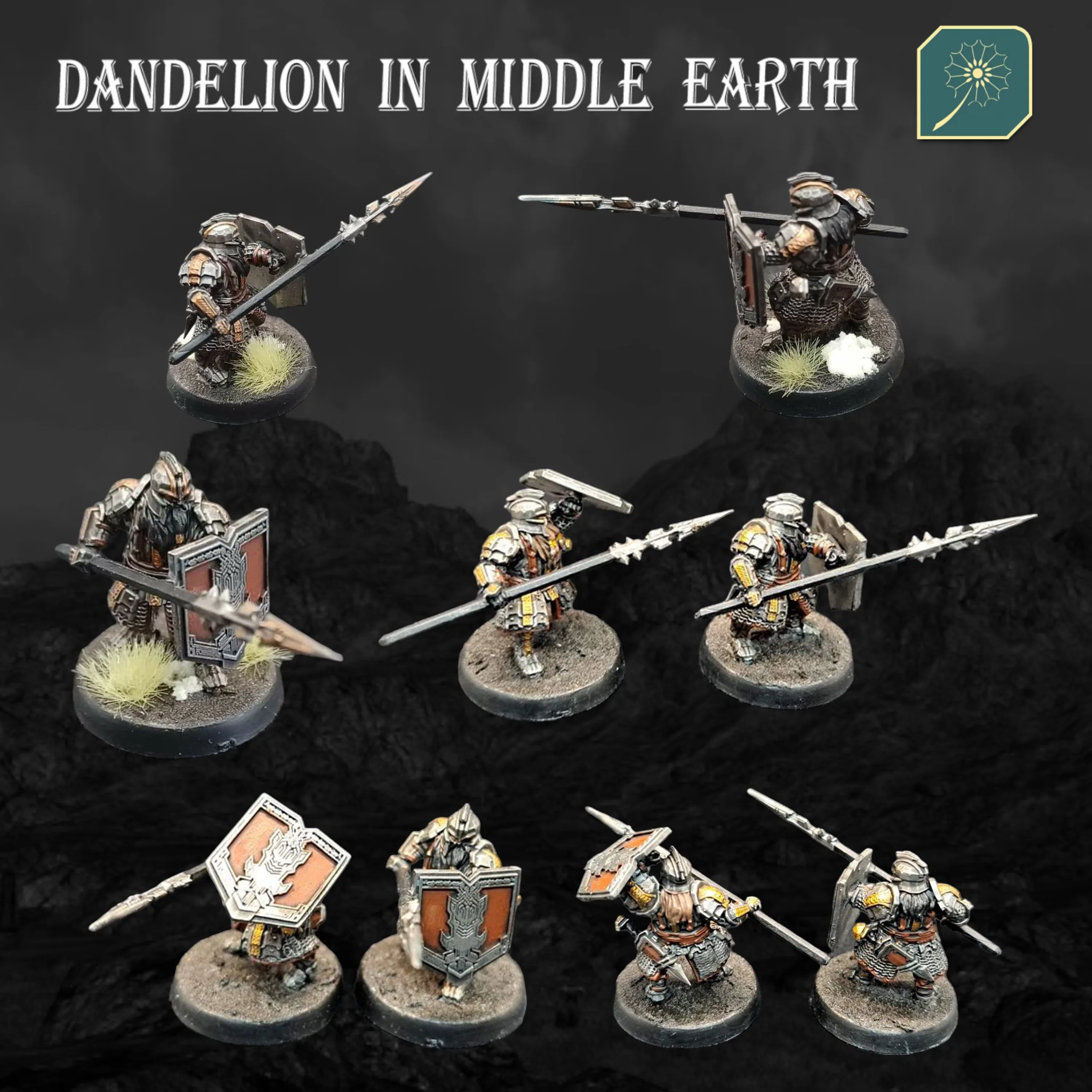 Dwarf of the Metal Mountain - Spear and Shield - Image 3