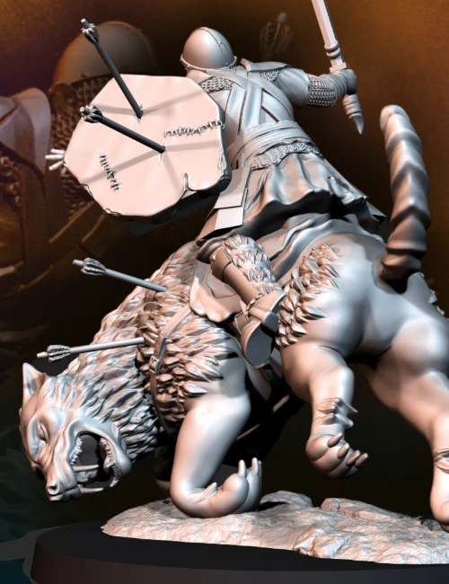 Dying Orc Warg Rider - Image 3