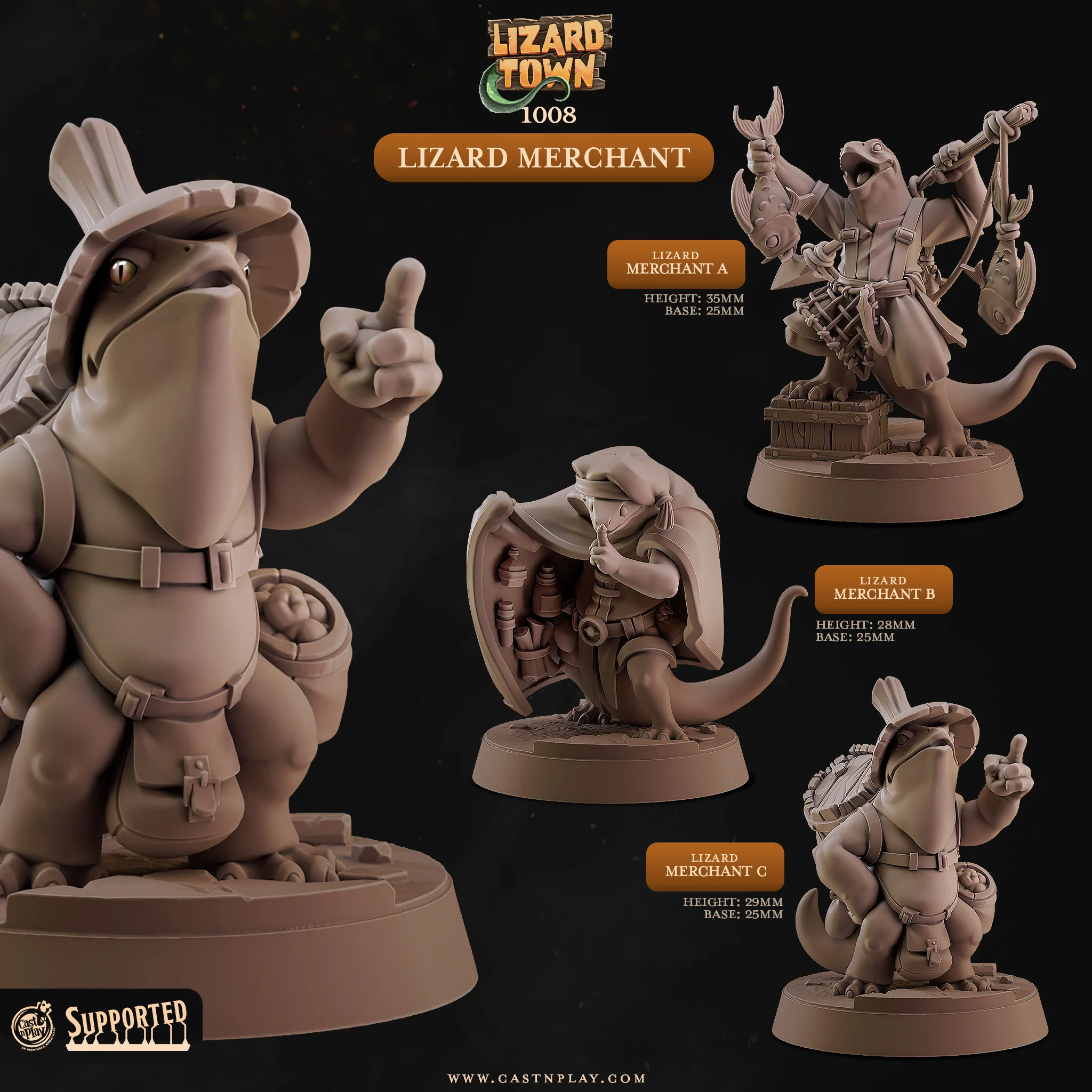 Lizard Town Pack - Cast n Play - Image 5