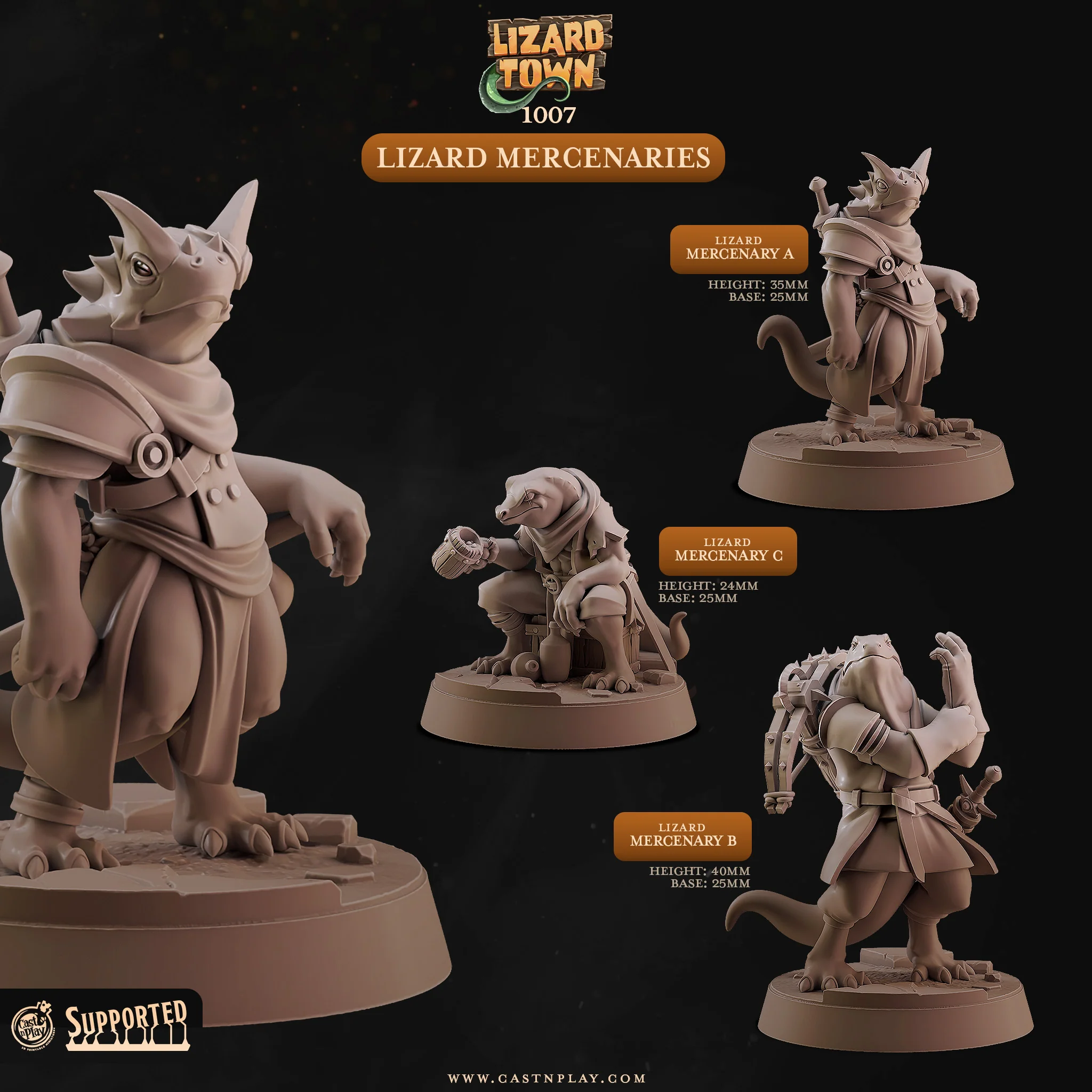 Lizard Town Pack - Cast n Play - Image 7