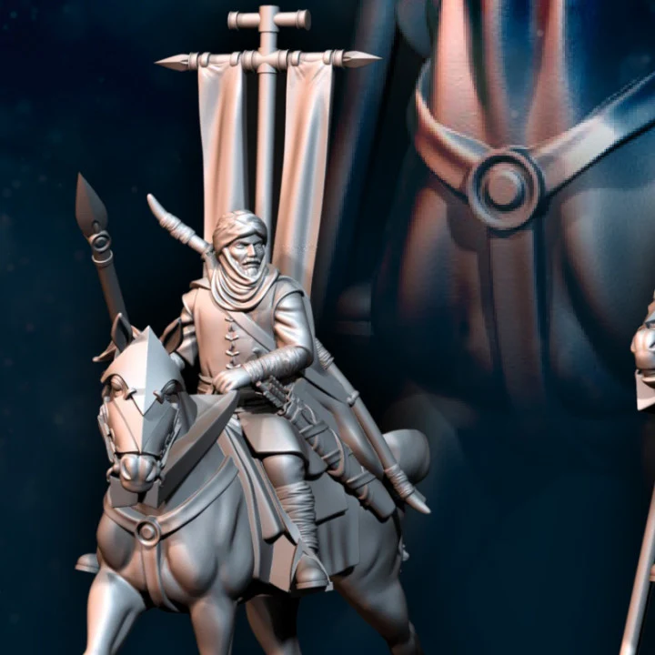 Snake Army Warrior on Horse - Image 3